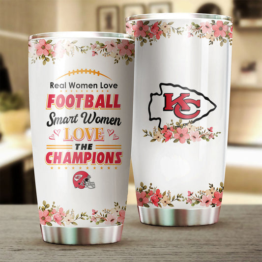 Smart Women Love The Champions - Kansas City Football