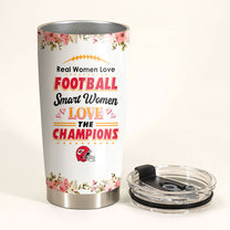 Smart Women Love The Champions - Kansas City Football