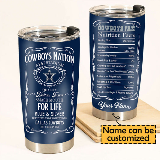 Fan Nation Stainless Steel Tumbler - DLCB