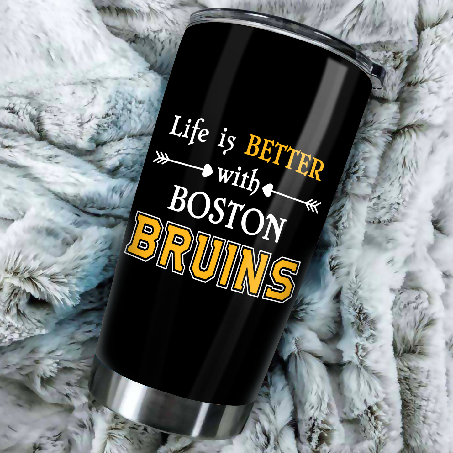 Life Is Better With Bruins Tumbler