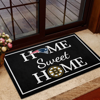 Home Sweet Home - New England PTO And Boston BR - Anti Slip Indoor Doormat