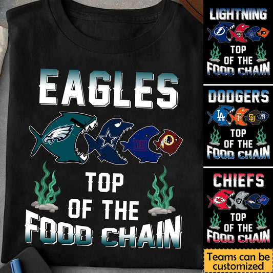 Top Of The Food Chain Shirt - Customized Shirt