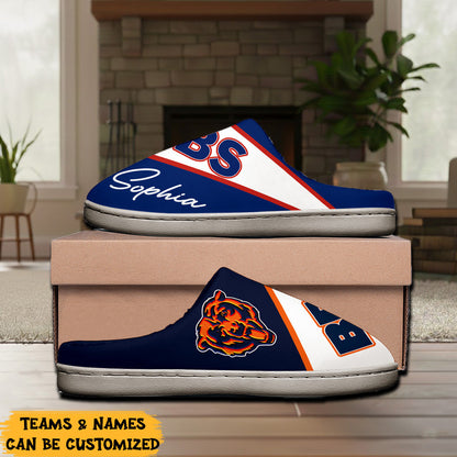 Teams Action Curve Women Slippers - Customized Slippers