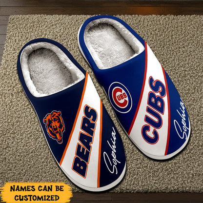 Teams Action Curve Women Slippers - Customized Slippers