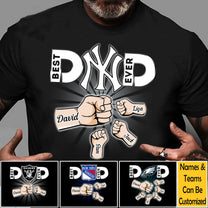 Best Dad Ever - Customized Shirt - V2 (clt)