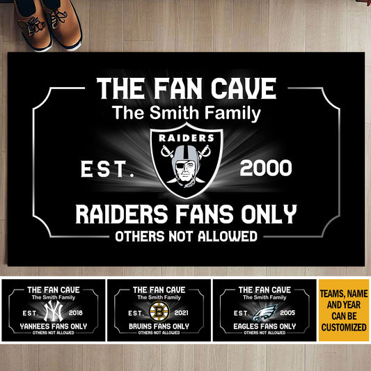 The Fan Cave Customized Doormat - Anti Slip Indoor Doormat