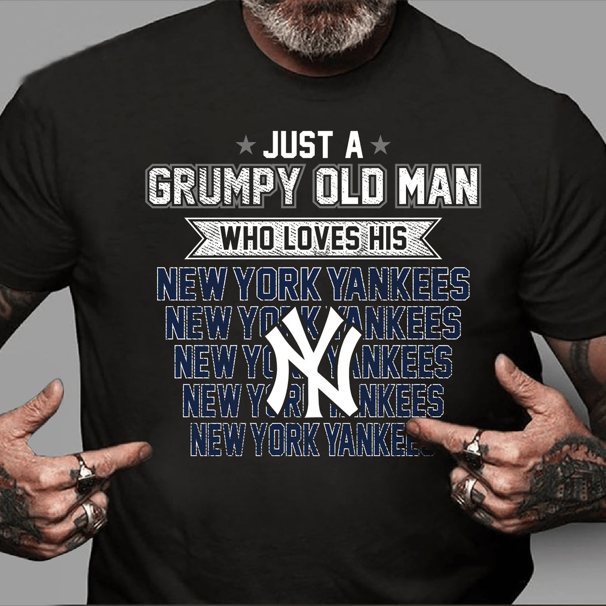Just A Grumpy Old Man Who Loves His Team - NYYK