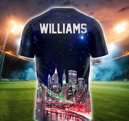 New York Skyline T-Shirt - Custom Print T-shirt - NYG NYYK