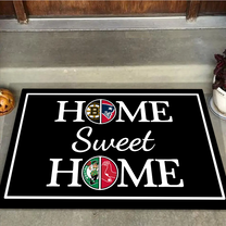 Home Sweet Home - Customized Doormat For Richard Lausier - Anti Slip Indoor Doormat