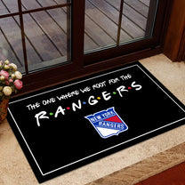 The One Where We Root For The NYRG - Anti Slip Indoor Doormat
