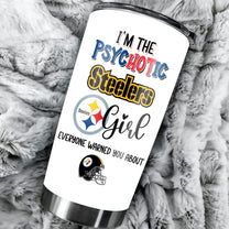 Psychotic Girl Stainless Steel Tumbler - PBSTL