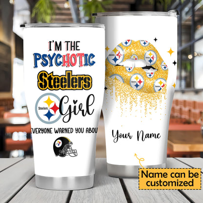 Psychotic Girl Stainless Steel Tumbler - PBSTL