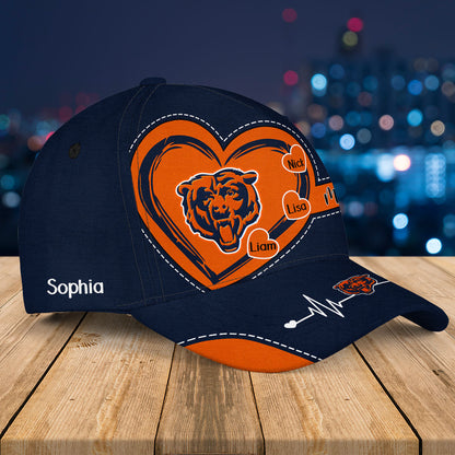 Mom Heart Classic Cap - Customized Gift For Moms