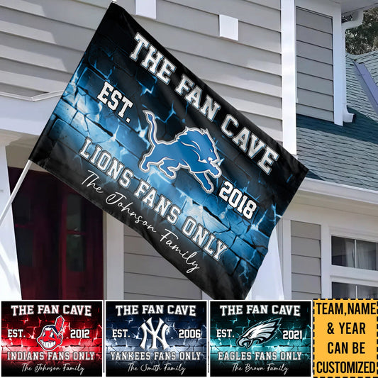Fan Cave Flag - Customized House Flag