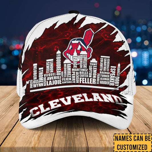 Cleveland Legend Skyline Classic Cap - Customized Classic Cap - IDI