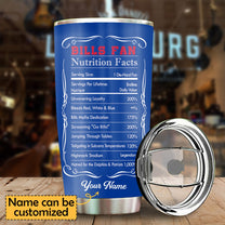 Fan Nation Stainless Steel Tumbler -BFB
