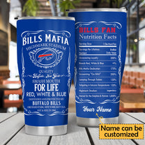 Fan Nation Stainless Steel Tumbler -BFB