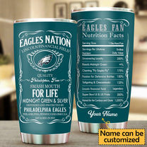Fan Nation Stainless Steel Tumbler -PLDPEG