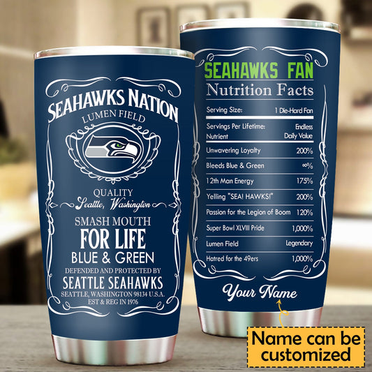 Fan Nation Stainless Steel Tumbler -SSH
