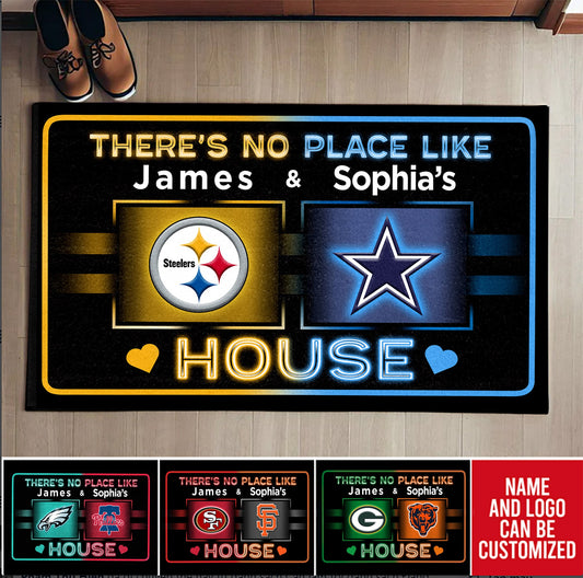 No Place Like Home -  Customized Doormat - Anti Slip Indoor Doormat