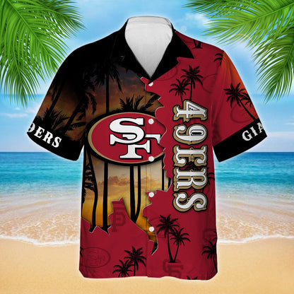 San Francisco Teams Hawaiian Shirt - Customized Hawaiian Shirt