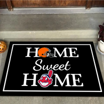 (New Design) Home Sweet Home - Cleveland GD And Cleveland BR - Anti Slip Indoor Doormat