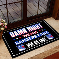 We are NYRG Fans - Anti Slip Indoor Doormat