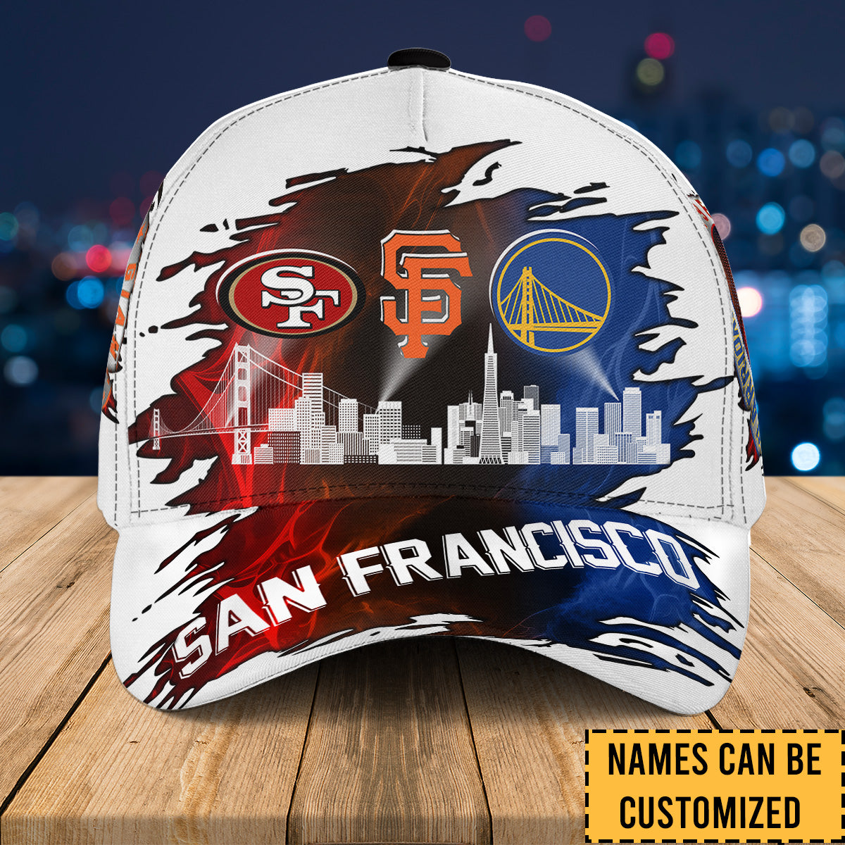 San Francisco Classic Cap - Customized Classic Cap