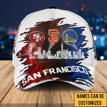 San Francisco Skyline Classic Cap - Customized Classic Cap
