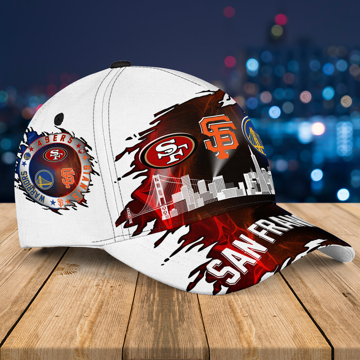 San Francisco Classic Cap - Customized Classic Cap