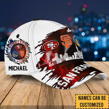 San Francisco Skyline Classic Cap - Customized Classic Cap