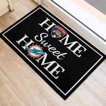 Home Sweet Home - Miami DP And Florida PT - Anti Slip Indoor Doormat