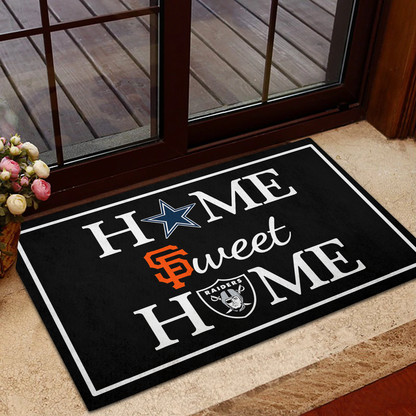 Home Sweet Home - Customized Doormat For Jesse Rubalcava - Anti Slip Indoor Doormat