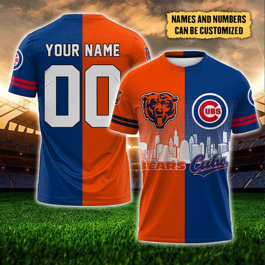 Chicago T-Shirt - Custom Print Teams Shirt - BC