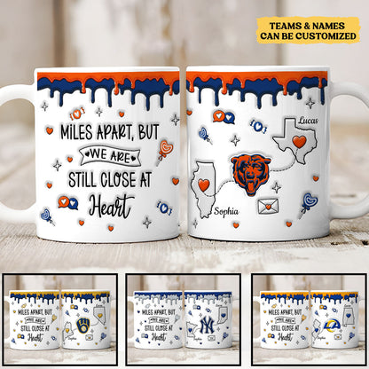 Close At Heart Mug - Customized Ceramic Mugs (Two-Sided Printing)