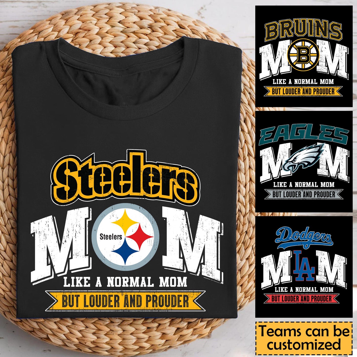 Louder And Prouder Mom- Customized Shirt