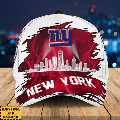 Team Skyline Classic Cap - Customized Team Classic Cap - NYG