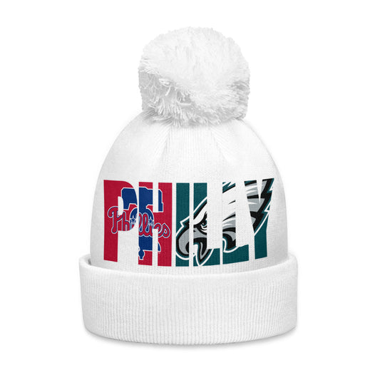 Philly Bobble Knit Beanie