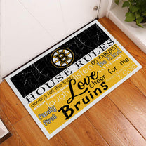 House Rules - Anti Slip Indoor Doormat - BTBR