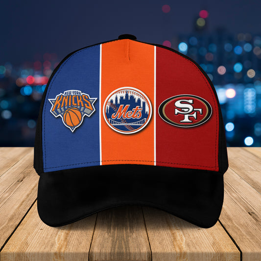 Three Teams Classic Cap - Customized Team Classic Cap - For Ronnie Blair