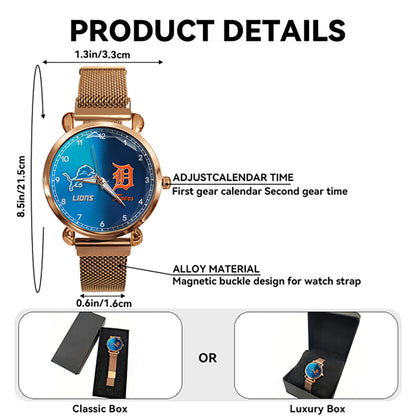 Detroit Women's Watch - Customized Women's Watch