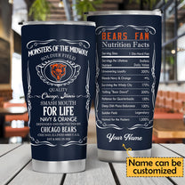 Fan Nation Stainless Steel Tumbler -CCB