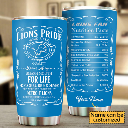 Fan Nation Stainless Steel Tumbler -DTL