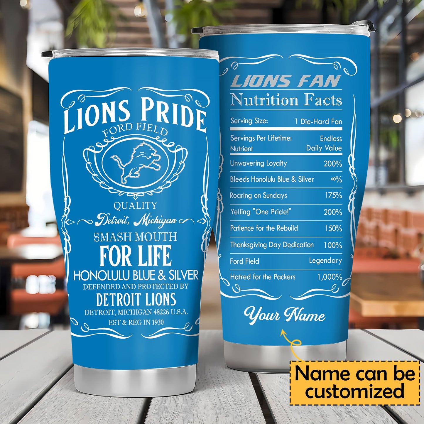 Fan Nation Stainless Steel Tumbler -DTL