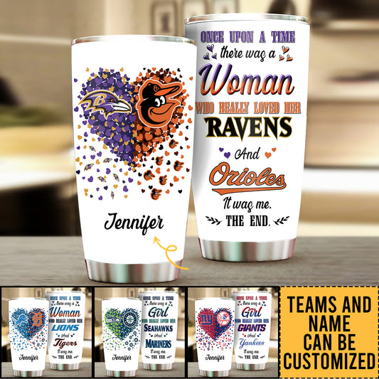 Once Upon A Time Stainless Steel Tumbler - Customized Tumbler -v2