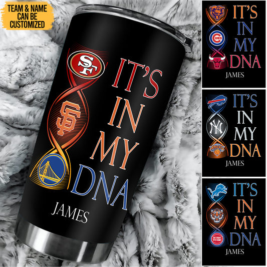 It's In My DNA Tumbler - Customized Stainless Steel Tumbler V2