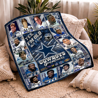 Dallas CB Greatness Fleece Blanket - DLCB