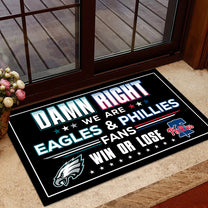 We are Philadelphia EG&PL Fans - Anti Slip Indoor Doormat