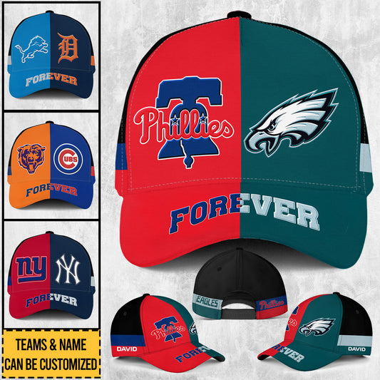 FOREVER Teams Cap - Customized Classic Cap - Black Ver.