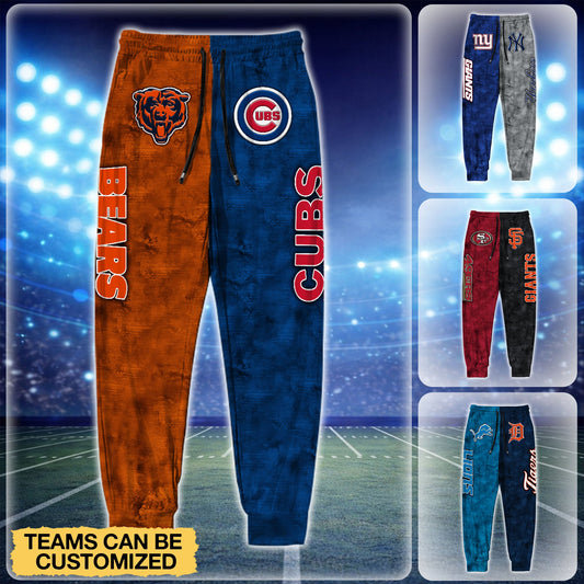 Two Teams Jogger Pants- Customized Jogger Pants